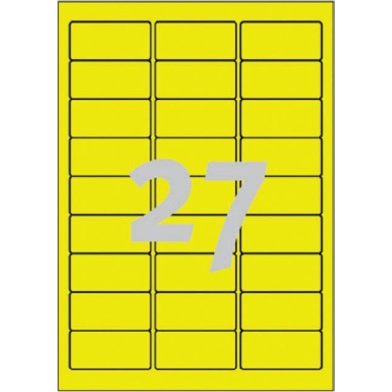 Avery Self-Adhesive Label Rounded